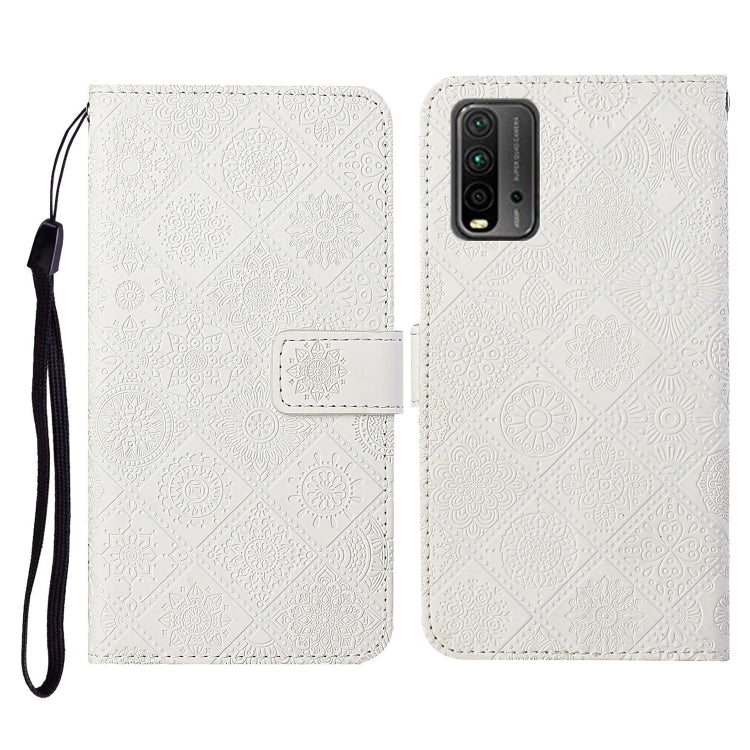 Ethnic Style Embossed Pattern Horizontal Flip Leather Case with Holder & Card Slots & Wallet & Lanyard, For Samsung Galaxy A32  5G, For Xiaomi Redmi Note 10 4G, For Xiaomi Redmi Note 10 Pro, For Xiaomi Redmi 9T, For Xiaomi Redmi Note 9T, For vivo Y20
