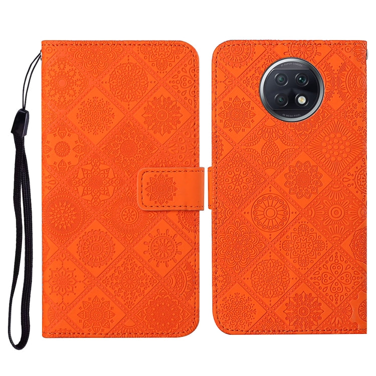 Ethnic Style Embossed Pattern Horizontal Flip Leather Case with Holder & Card Slots & Wallet & Lanyard, For Samsung Galaxy A32  5G, For Xiaomi Redmi Note 10 4G, For Xiaomi Redmi Note 10 Pro, For Xiaomi Redmi 9T, For Xiaomi Redmi Note 9T, For vivo Y20