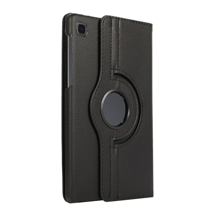 For Samsung Galaxy A7 Lite T220 360 Degree Rotation Litchi Texture Flip Leather Case with Holder, For Samsung Galaxy A7 Lite