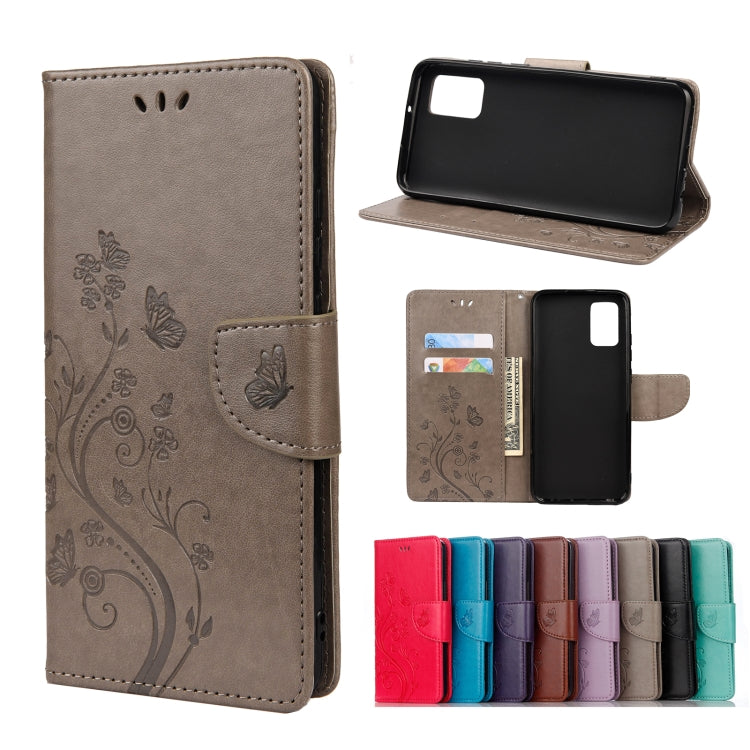 Butterfly Flower Pattern Horizontal Flip Leather Case with Holder & Card Slots & Wallet, For Motorola Moto G30, For Nokia 5.4, For Xiaomi Redmi Note 10 Pro, For Xiaomi Redmi Note 10 5G, For Xiaomi Redmi Note 10 / Note 10s, For Xiaomi Poco F3
