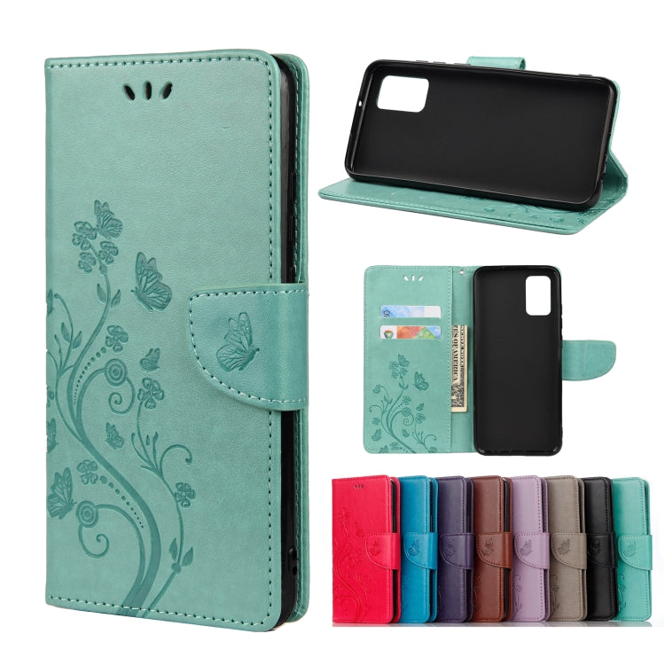 Butterfly Flower Pattern Horizontal Flip Leather Case with Holder & Card Slots & Wallet, For Motorola Moto G30, For Nokia 5.4, For Xiaomi Redmi Note 10 Pro, For Xiaomi Redmi Note 10 5G, For Xiaomi Redmi Note 10 / Note 10s, For Xiaomi Poco F3
