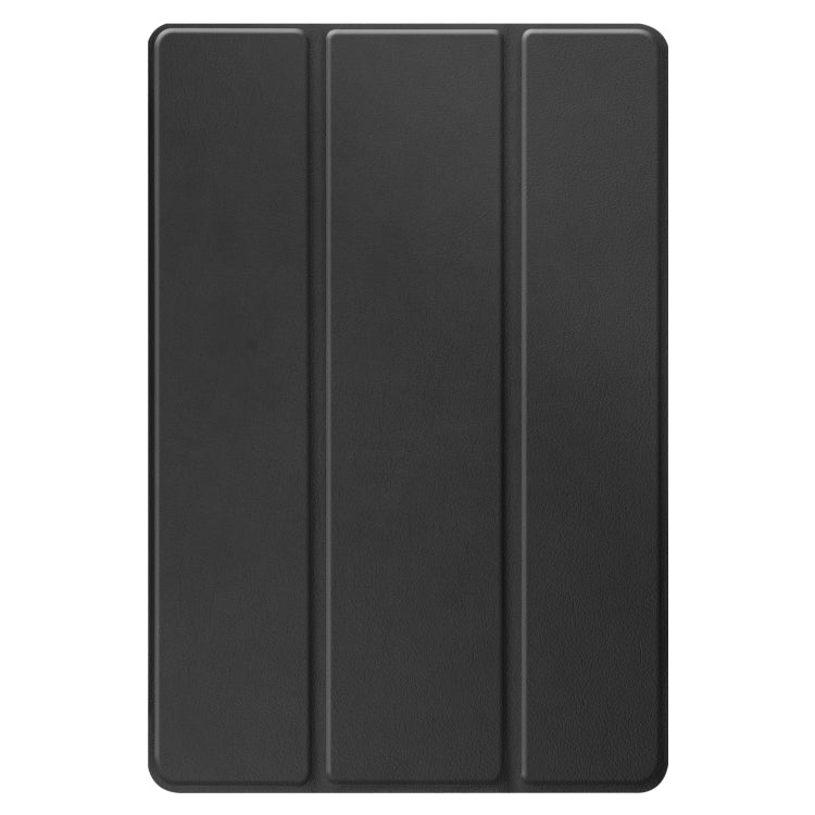 Custer Texture Horizontal Flip Leather Case with Three-folding Holder & Sleep / Wake-up Function, For Amazon Fire HD 10 (2021)