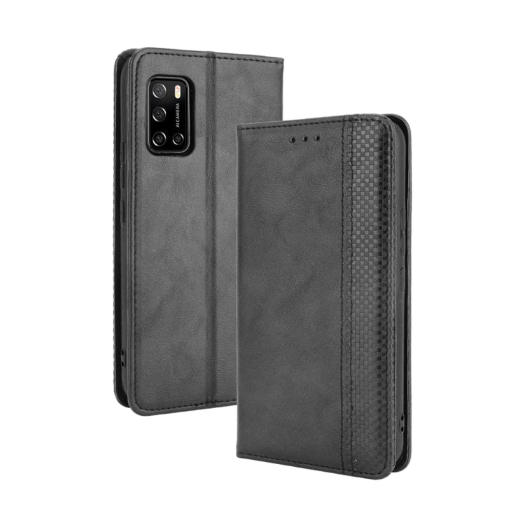Magnetic Buckle Retro Crazy Horse Texture Horizontal Flip Leather Case with Holder & Card Slots & Photo Frame, For OPPO A54 5G / A74 5G / A93 5G, For OPPO A55 5G / A53s 5G, For OPPO A74 4G / F19 4G, For OPPO A94 5G / Reno5Z 5G / F19 Pro+ 5G            ...