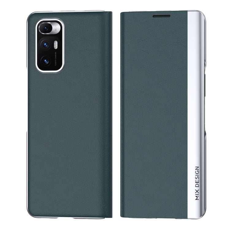 Electroplated Horizontal Flip Leather Case with Holder, For Xiaomi Mix Fold