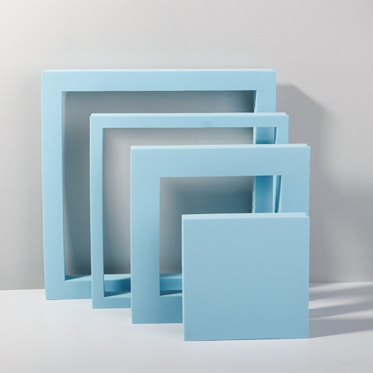 Geometric Cube Solid Color Photography Photo Background Table Shooting Foam Props, 7cm Round Ball + 5cm Round Ball, 7 x 7 x 6cm Cuboid, Cube Embedded Combo Kits, Cuboid Door Combo Kits
