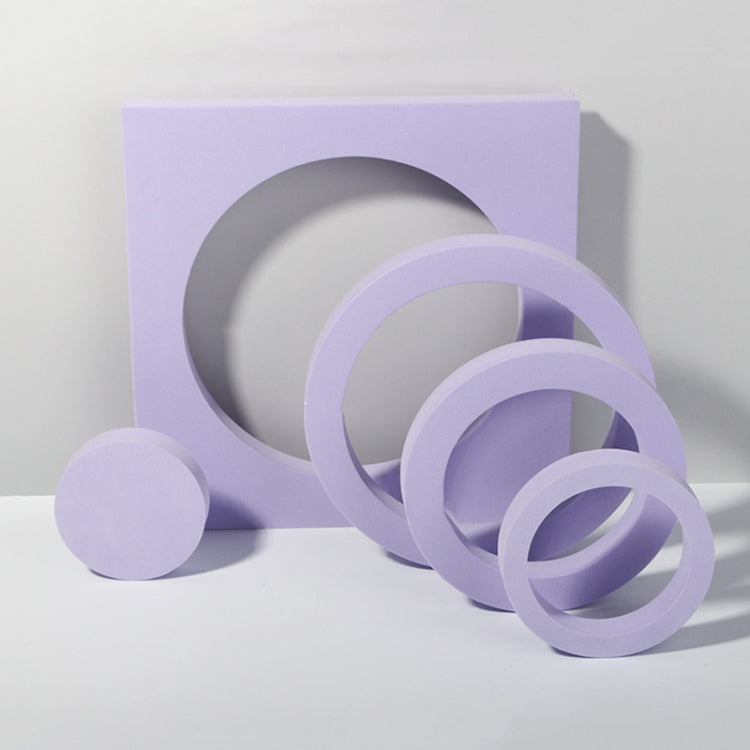Geometric Cube Solid Color Photography Photo Background Table Shooting Foam Props, Round Combo Kits, 18 x 2cm Hexagon, 2 x Triangles Combo Kits, Cuboid Door Combo Kits