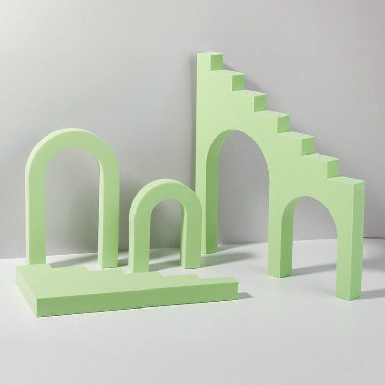 Geometric Cube Solid Color Photography Photo Background Table Shooting Foam Props, Ladder Combo Kits, 2 x Door Combo Kits, Cuboid Doo, 10 x 6cm Cylinder, 7.6 x 6cm Cylinder, Round Combo Kits, 18 x 2cm Hexagon, 2 x Triangles Combo Kits
