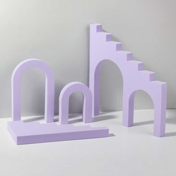 Geometric Cube Solid Color Photography Photo Background Table Shooting Foam Props, Ladder Combo Kits, 2 x Door Combo Kits, Cuboid Doo, 10 x 6cm Cylinder, 7.6 x 6cm Cylinder, Round Combo Kits, 18 x 2cm Hexagon, 2 x Triangles Combo Kits