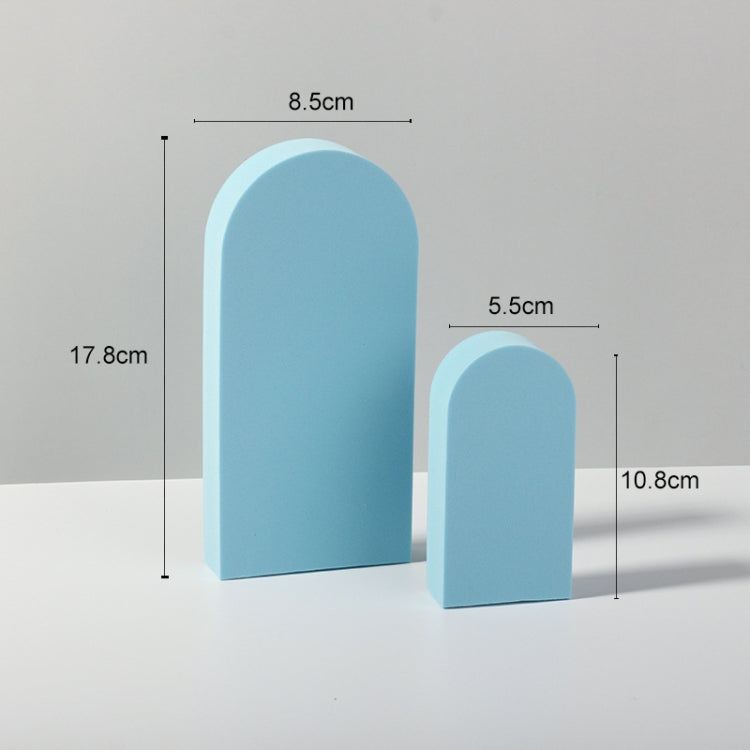Geometric Cube Solid Color Photography Photo Background Table Shooting Foam Props, 2 x Door Combo Kits, Cuboid Doo, 10 x 6cm Cylinder, Ladder Combo Kits, 7.6 x 6cm Cylinder, Round Combo Kits, 18 x 2cm Hexagon, 2 x Triangles Combo Kits
