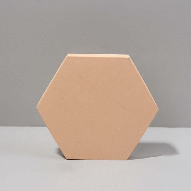 Geometric Cube Solid Color Photography Photo Background Table Shooting Foam Props, Round Combo Kits, 18 x 2cm Hexagon, 2 x Triangles Combo Kits, Cuboid Door Combo Kits