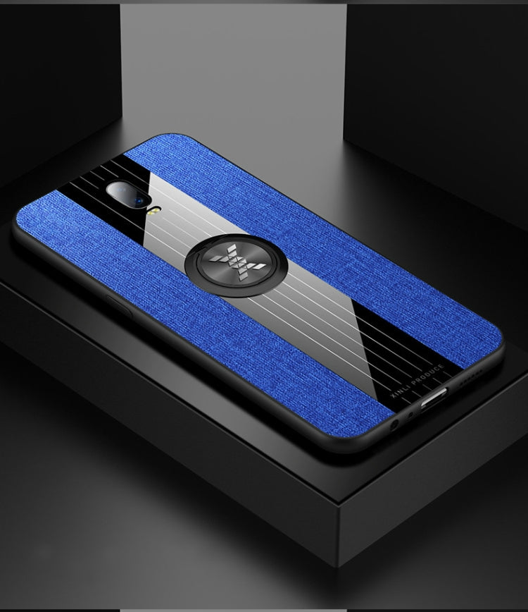 XINLI Stitching Cloth Textue Shockproof TPU Protective Case with Ring Holder, For OPPO Realme X / K3, For OPPO Realme X Lite, For OPPO Reno, For OPPO Reno 2, For OPPO Reno Z