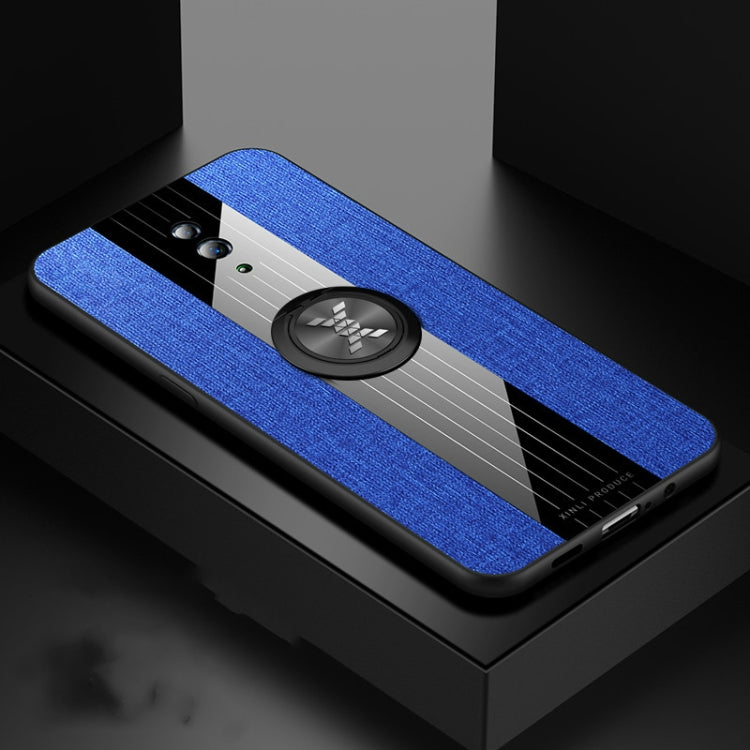 XINLI Stitching Cloth Textue Shockproof TPU Protective Case with Ring Holder, For OPPO Realme X / K3, For OPPO Realme X Lite, For OPPO Reno, For OPPO Reno 2, For OPPO Reno Z