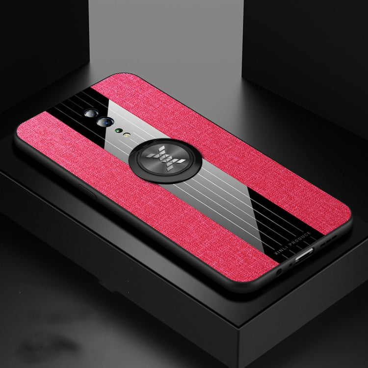 XINLI Stitching Cloth Textue Shockproof TPU Protective Case with Ring Holder, For OPPO Realme X / K3, For OPPO Realme X Lite, For OPPO Reno, For OPPO Reno 2, For OPPO Reno Z
