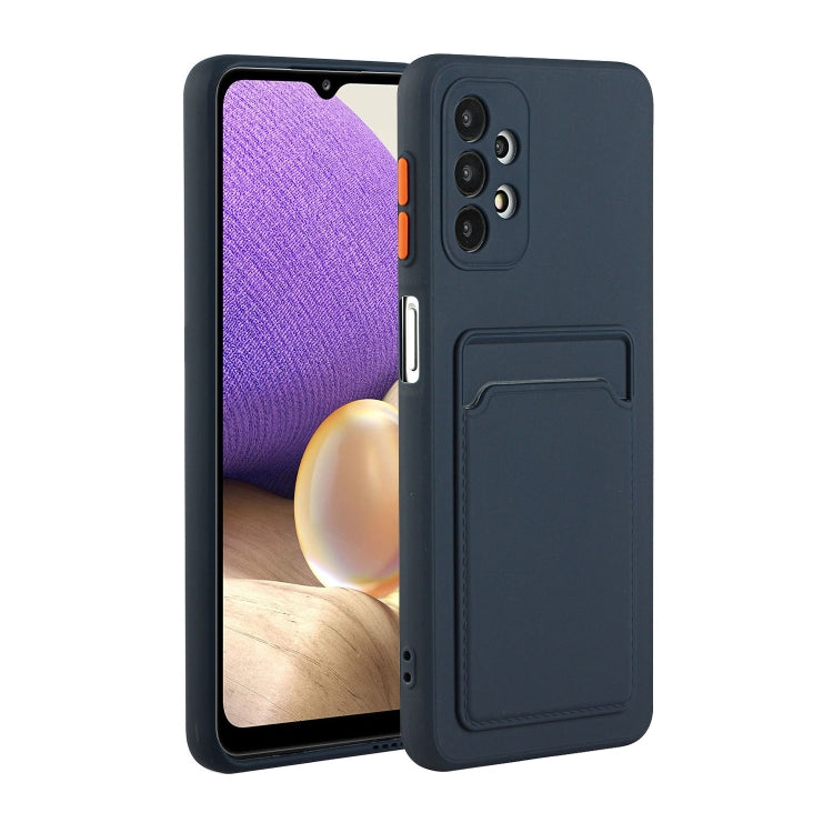 Card Slot Design Shockproof TPU Protective, For Samsung Galaxy A01, For Samsung Galaxy A02, For Samsung Galaxy A12 5G, For Samsung Galaxy A32 4G
