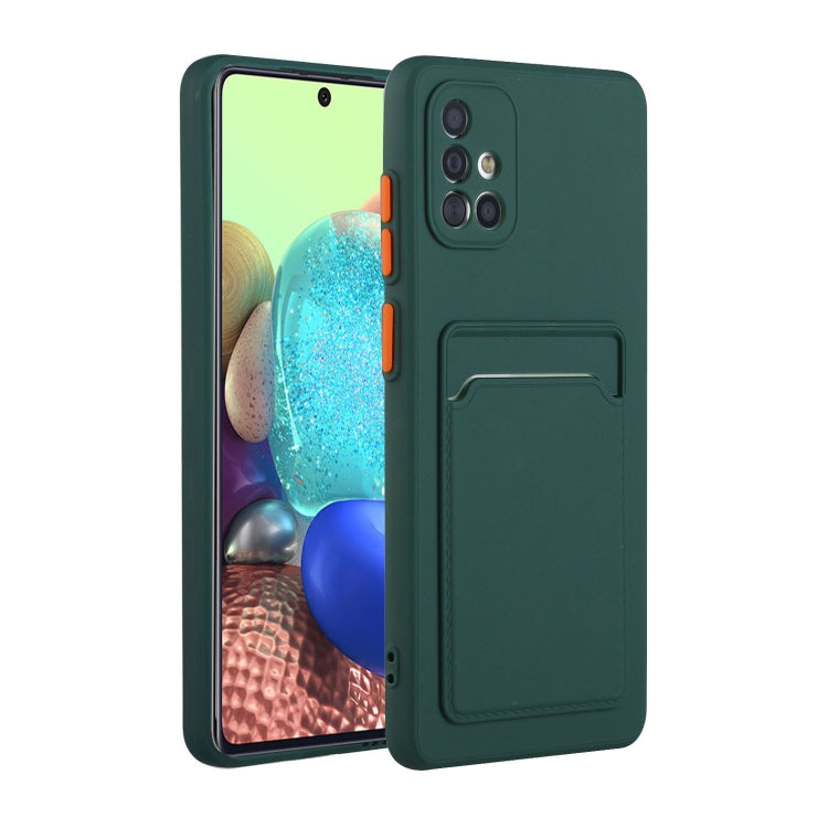 Card Slot Design Shockproof TPU Protective, For Samsung Galaxy A32 5G, For Samsung Galaxy A51 5G, For Samsung Galaxy A52 5G / 4G, For Samsung Galaxy A71 5G