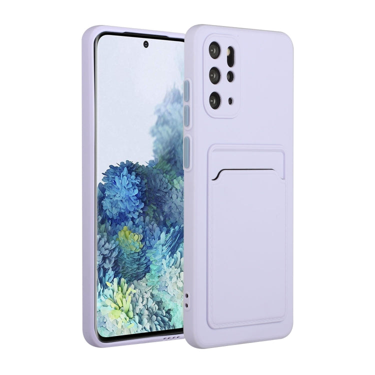 Card Slot Design Shockproof TPU Protective, For Samsung Galaxy S20+, For Samsung Galaxy S20 Ultra, For Samsung Galaxy S20 FE, For Samsung Galaxy S21 5G