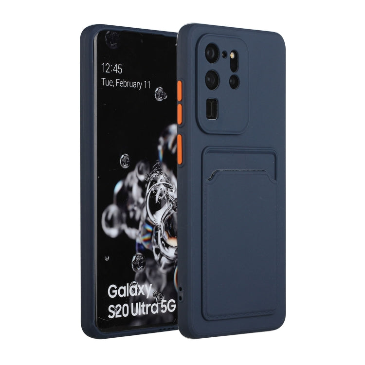 Card Slot Design Shockproof TPU Protective, For Samsung Galaxy S20+, For Samsung Galaxy S20 Ultra, For Samsung Galaxy S20 FE, For Samsung Galaxy S21 5G