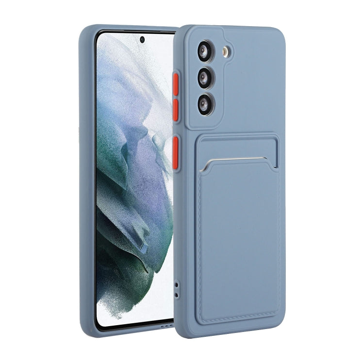 Card Slot Design Shockproof TPU Protective, For Samsung Galaxy S20+, For Samsung Galaxy S20 Ultra, For Samsung Galaxy S20 FE, For Samsung Galaxy S21 5G