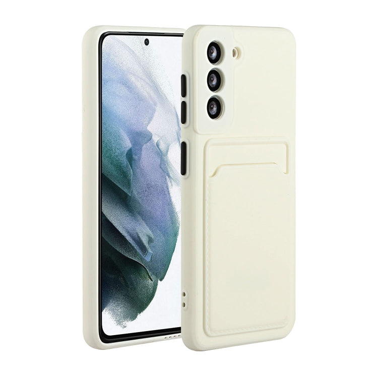 Card Slot Design Shockproof TPU Protective, For Samsung Galaxy S20+, For Samsung Galaxy S20 Ultra, For Samsung Galaxy S20 FE, For Samsung Galaxy S21 5G