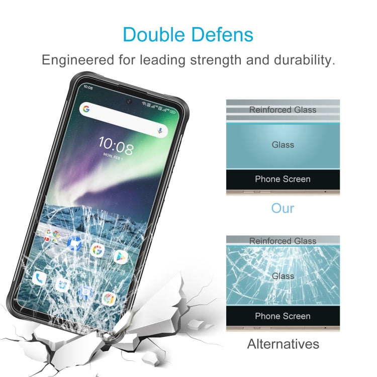 10 PCS 0.26mm 9H 2.5D Tempered Glass Film, For Umidigi Bison GT (10 PCS)