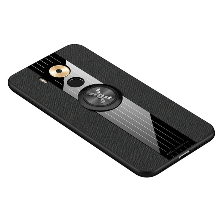 XINLI Stitching Cloth Textue Shockproof TPU Protective Case with Ring Holder, For Huawei Mate 8, For Huawei Mate 9, For Huawei Mate 10, For Huawei Mate 10 Pro, For Huawei Mate 20, For Huawei Mate 20 X, For Huawei Mate 30, For Huawei nova 2s            ...