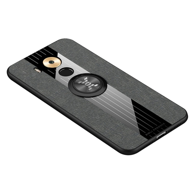 XINLI Stitching Cloth Textue Shockproof TPU Protective Case with Ring Holder, For Huawei Mate 8, For Huawei Mate 9, For Huawei Mate 10, For Huawei Mate 10 Pro, For Huawei Mate 20, For Huawei Mate 20 X, For Huawei Mate 30, For Huawei nova 2s            ...