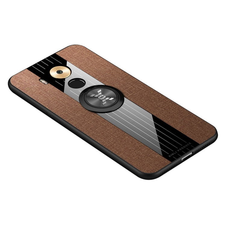 XINLI Stitching Cloth Textue Shockproof TPU Protective Case with Ring Holder, For Huawei Mate 8, For Huawei Mate 9, For Huawei Mate 10, For Huawei Mate 10 Pro, For Huawei Mate 20, For Huawei Mate 20 X, For Huawei Mate 30, For Huawei nova 2s            ...