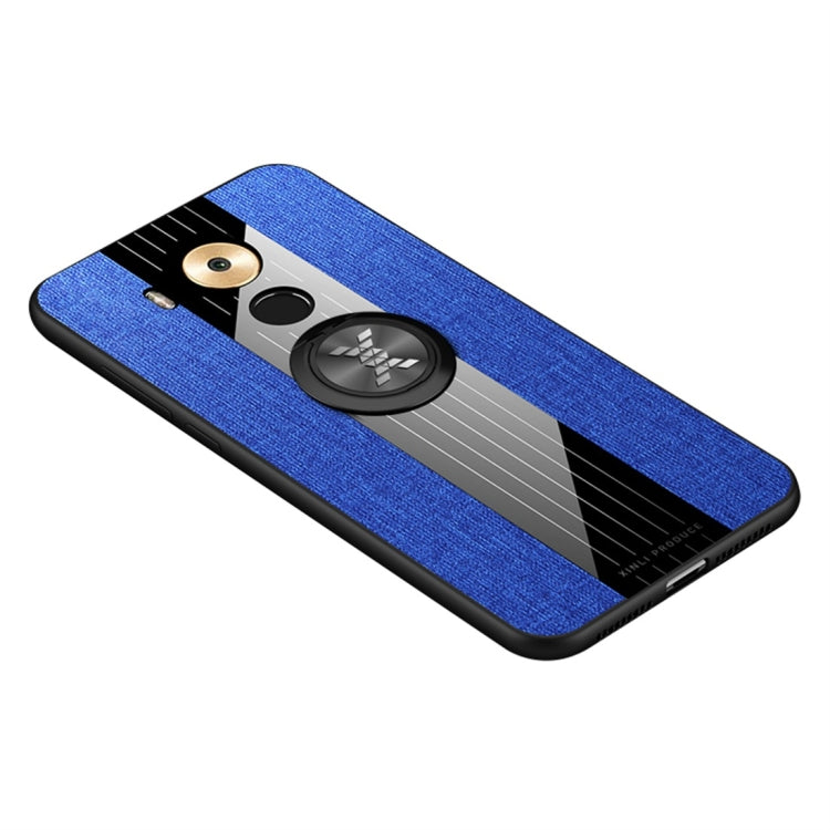 XINLI Stitching Cloth Textue Shockproof TPU Protective Case with Ring Holder, For Huawei Mate 8, For Huawei Mate 9, For Huawei Mate 10, For Huawei Mate 10 Pro, For Huawei Mate 20, For Huawei Mate 20 X, For Huawei Mate 30, For Huawei nova 2s            ...