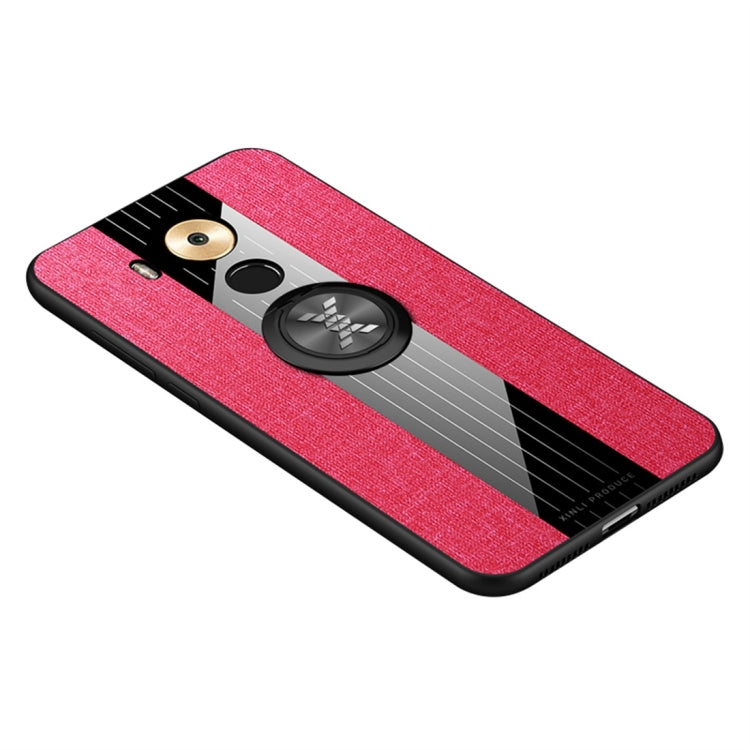 XINLI Stitching Cloth Textue Shockproof TPU Protective Case with Ring Holder, For Huawei Mate 8, For Huawei Mate 9, For Huawei Mate 10, For Huawei Mate 10 Pro, For Huawei Mate 20, For Huawei Mate 20 X, For Huawei Mate 30, For Huawei nova 2s            ...