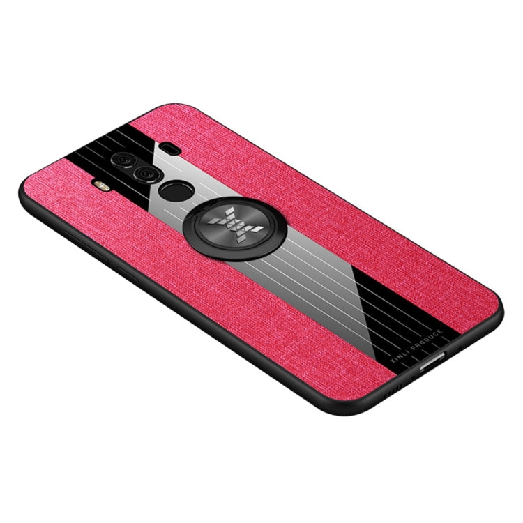 XINLI Stitching Cloth Textue Shockproof TPU Protective Case with Ring Holder, For Huawei Mate 8, For Huawei Mate 9, For Huawei Mate 10, For Huawei Mate 10 Pro, For Huawei Mate 20, For Huawei Mate 20 X, For Huawei Mate 30, For Huawei nova 2s            ...