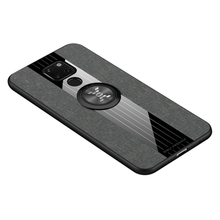 XINLI Stitching Cloth Textue Shockproof TPU Protective Case with Ring Holder, For Huawei Mate 8, For Huawei Mate 9, For Huawei Mate 10, For Huawei Mate 10 Pro, For Huawei Mate 20, For Huawei Mate 20 X, For Huawei Mate 30, For Huawei nova 2s            ...
