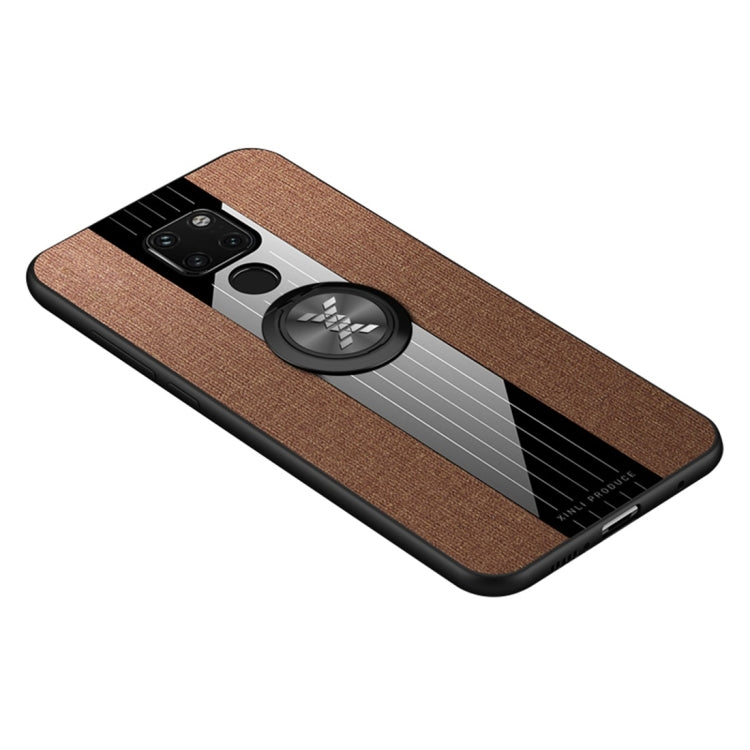 XINLI Stitching Cloth Textue Shockproof TPU Protective Case with Ring Holder, For Huawei Mate 8, For Huawei Mate 9, For Huawei Mate 10, For Huawei Mate 10 Pro, For Huawei Mate 20, For Huawei Mate 20 X, For Huawei Mate 30, For Huawei nova 2s            ...