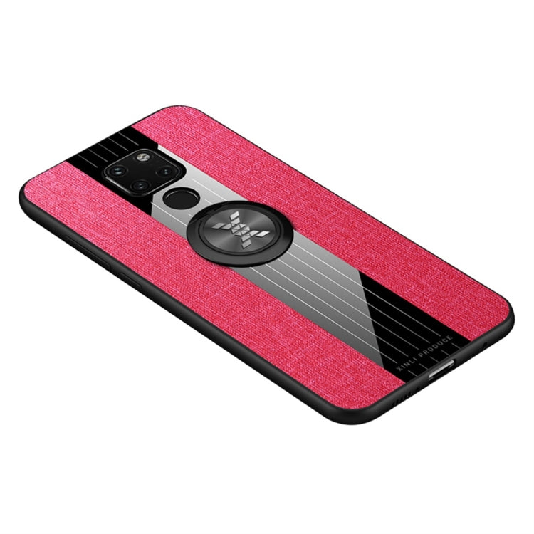 XINLI Stitching Cloth Textue Shockproof TPU Protective Case with Ring Holder, For Huawei Mate 8, For Huawei Mate 9, For Huawei Mate 10, For Huawei Mate 10 Pro, For Huawei Mate 20, For Huawei Mate 20 X, For Huawei Mate 30, For Huawei nova 2s            ...