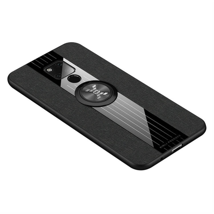 XINLI Stitching Cloth Textue Shockproof TPU Protective Case with Ring Holder, For Huawei Mate 8, For Huawei Mate 9, For Huawei Mate 10, For Huawei Mate 10 Pro, For Huawei Mate 20, For Huawei Mate 20 X, For Huawei Mate 30, For Huawei nova 2s            ...