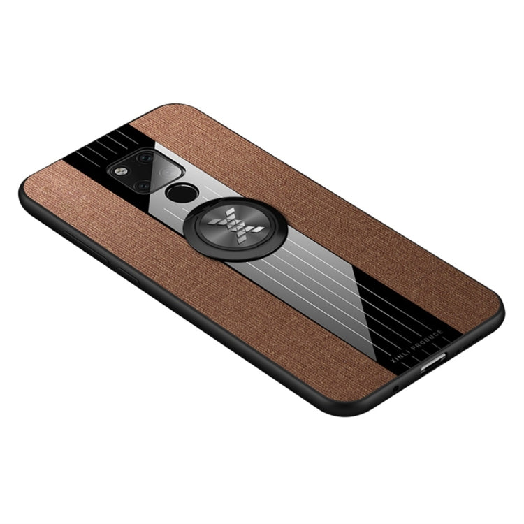 XINLI Stitching Cloth Textue Shockproof TPU Protective Case with Ring Holder, For Huawei Mate 8, For Huawei Mate 9, For Huawei Mate 10, For Huawei Mate 10 Pro, For Huawei Mate 20, For Huawei Mate 20 X, For Huawei Mate 30, For Huawei nova 2s            ...