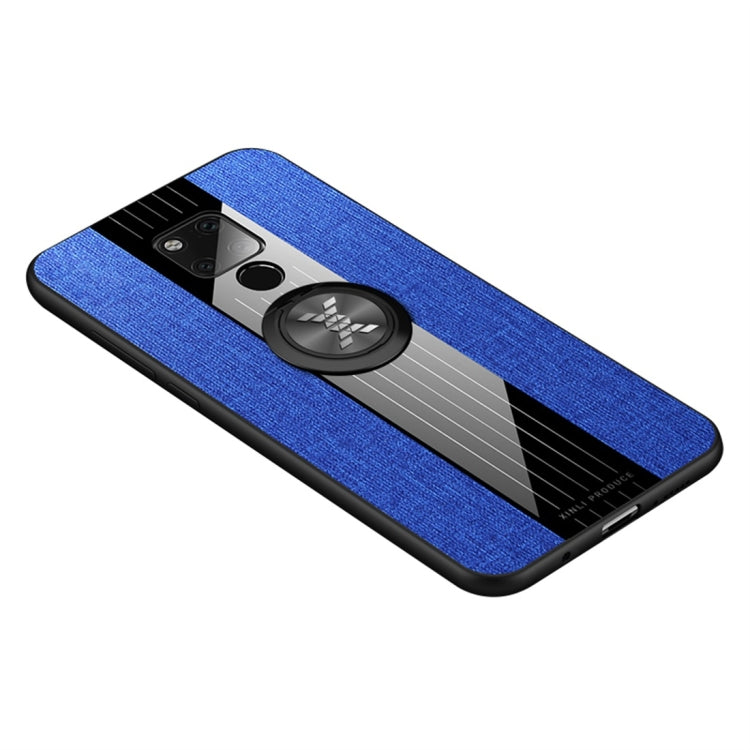 XINLI Stitching Cloth Textue Shockproof TPU Protective Case with Ring Holder, For Huawei Mate 8, For Huawei Mate 9, For Huawei Mate 10, For Huawei Mate 10 Pro, For Huawei Mate 20, For Huawei Mate 20 X, For Huawei Mate 30, For Huawei nova 2s            ...