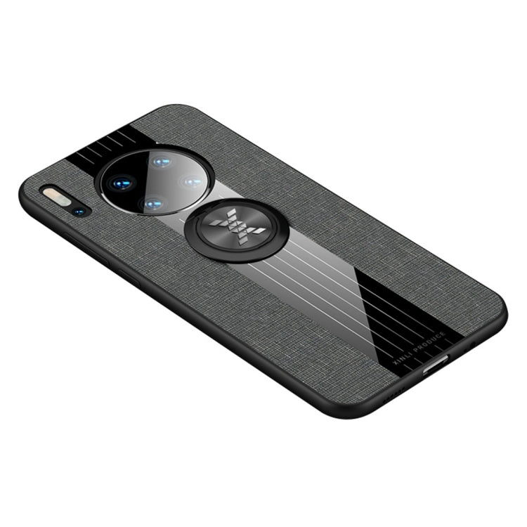 XINLI Stitching Cloth Textue Shockproof TPU Protective Case with Ring Holder, For Huawei Mate 8, For Huawei Mate 9, For Huawei Mate 10, For Huawei Mate 10 Pro, For Huawei Mate 20, For Huawei Mate 20 X, For Huawei Mate 30, For Huawei nova 2s            ...