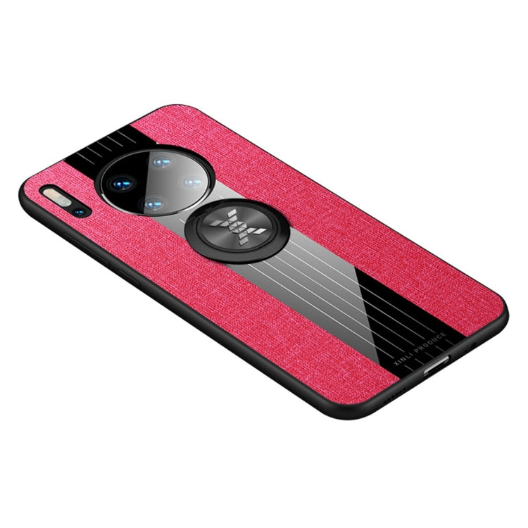 XINLI Stitching Cloth Textue Shockproof TPU Protective Case with Ring Holder, For Huawei Mate 8, For Huawei Mate 9, For Huawei Mate 10, For Huawei Mate 10 Pro, For Huawei Mate 20, For Huawei Mate 20 X, For Huawei Mate 30, For Huawei nova 2s            ...