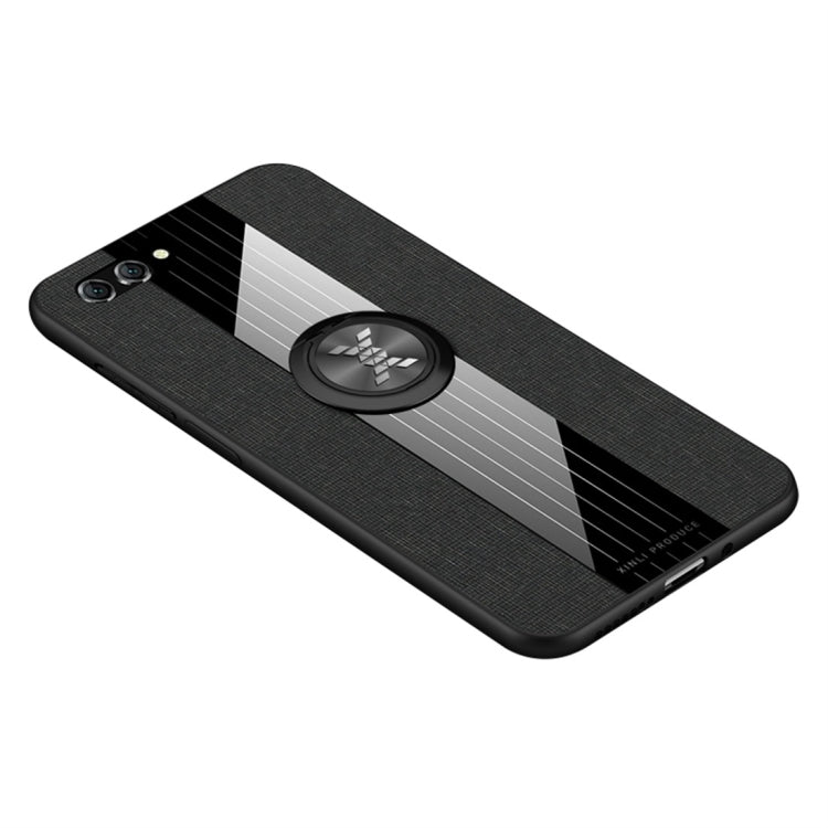 XINLI Stitching Cloth Textue Shockproof TPU Protective Case with Ring Holder, For Huawei Mate 8, For Huawei Mate 9, For Huawei Mate 10, For Huawei Mate 10 Pro, For Huawei Mate 20, For Huawei Mate 20 X, For Huawei Mate 30, For Huawei nova 2s            ...