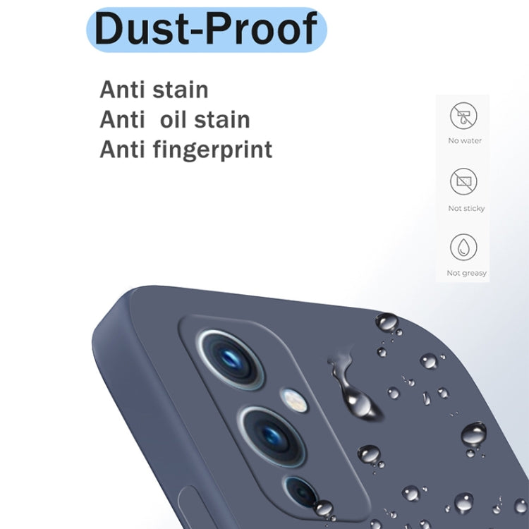 Solid Color Imitation Liquid Silicone Straight Edge Dropproof Full Coverage Protective Case, For OnePlus 9, For OnePlus 9 Pro
