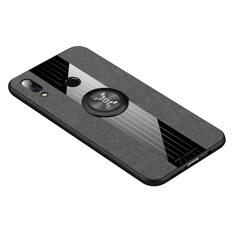 XINLI Stitching Cloth Textue Shockproof TPU Protective Case with Ring Holder, For Huawei Mate 8, For Huawei Mate 9, For Huawei Mate 10, For Huawei Mate 10 Pro, For Huawei Mate 20, For Huawei Mate 20 X, For Huawei Mate 30, For Huawei nova 2s            ...