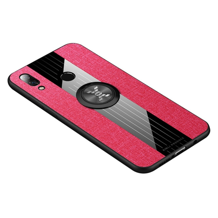 XINLI Stitching Cloth Textue Shockproof TPU Protective Case with Ring Holder, For Huawei Mate 8, For Huawei Mate 9, For Huawei Mate 10, For Huawei Mate 10 Pro, For Huawei Mate 20, For Huawei Mate 20 X, For Huawei Mate 30, For Huawei nova 2s            ...