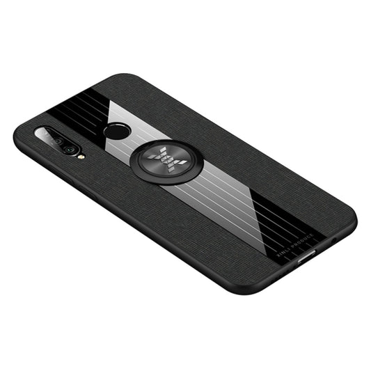 XINLI Stitching Cloth Textue Shockproof TPU Protective Case with Ring Holder, For Huawei P30 Lite, For Huawei P30 Pro, For Huawei Mate 20 Pro