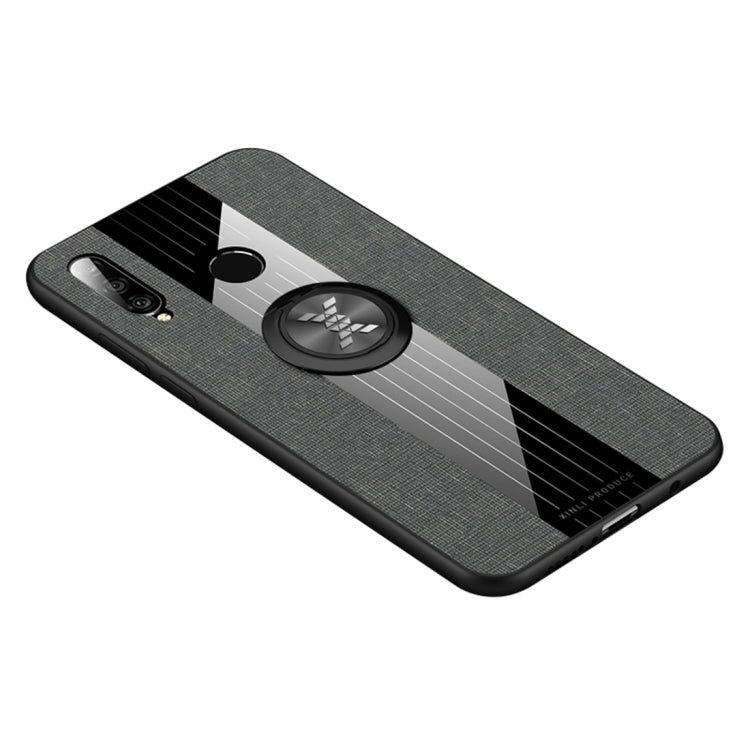 XINLI Stitching Cloth Textue Shockproof TPU Protective Case with Ring Holder, For Huawei P30 Lite, For Huawei P30 Pro, For Huawei Mate 20 Pro