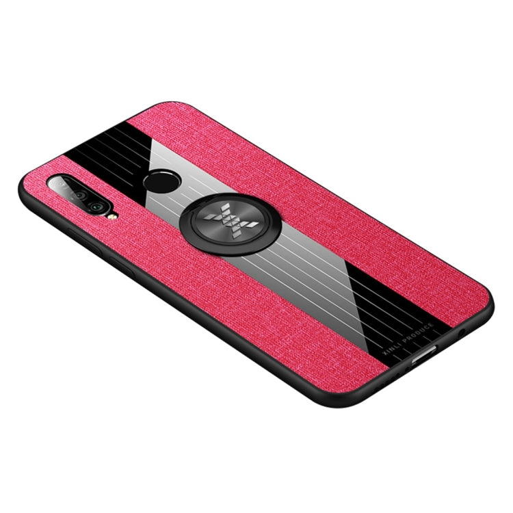 XINLI Stitching Cloth Textue Shockproof TPU Protective Case with Ring Holder, For Huawei P30 Lite, For Huawei P30 Pro, For Huawei Mate 20 Pro