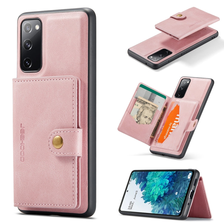 JEEHOOD Retro Magnetic Detachable Protective Case with Wallet & Card Slot & Holder, For Samsung Galaxy A32 5G, For Samsung Galaxy S20 FE, For Samsung Galaxy S20, For Samsung Galaxy S20+, For Samsung Galaxy S20 Ultra 5G, For Samsung Galaxy Note20 Ultra ...