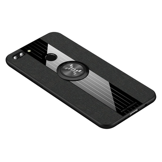 XINLI Stitching Cloth Textue Shockproof TPU Protective Case with Ring Holder, For Huawei Enjoy 8 Plus, For Huawei Enjoy 9, For Huawei Enjoy 9e, For Huawei Enjoy 9 Plus, For Huawei Enjoy 9s, For Huawei Maimang 5, For Huawei Maimang 6                    ...