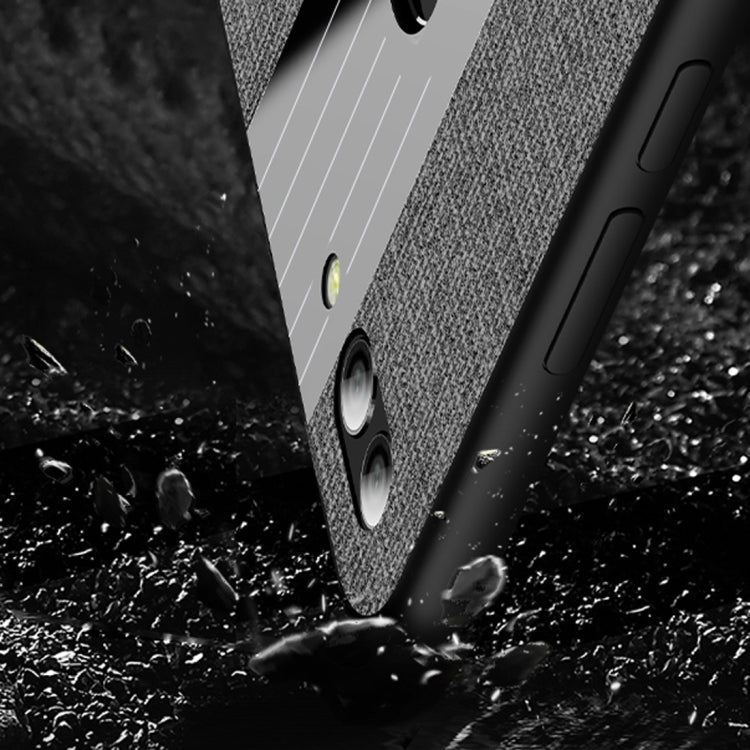 XINLI Stitching Cloth Textue Shockproof TPU Protective Case with Ring Holder, For Huawei Enjoy 8 Plus, For Huawei Enjoy 9, For Huawei Enjoy 9e, For Huawei Enjoy 9 Plus, For Huawei Enjoy 9s, For Huawei Maimang 5, For Huawei Maimang 6                    ...
