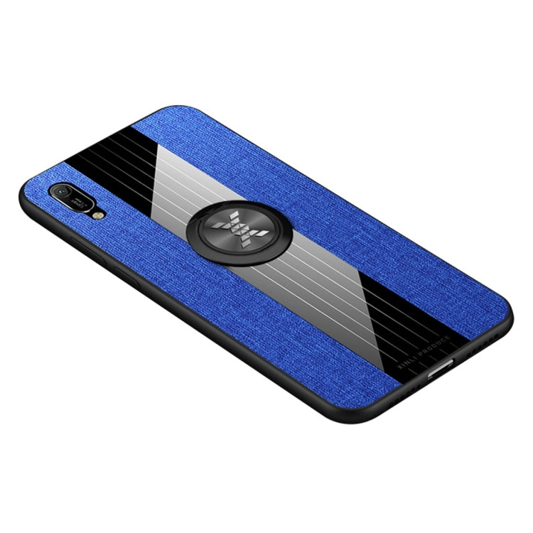 XINLI Stitching Cloth Textue Shockproof TPU Protective Case with Ring Holder, For Huawei Enjoy 8 Plus, For Huawei Enjoy 9, For Huawei Enjoy 9e, For Huawei Enjoy 9 Plus, For Huawei Enjoy 9s, For Huawei Maimang 5, For Huawei Maimang 6                    ...
