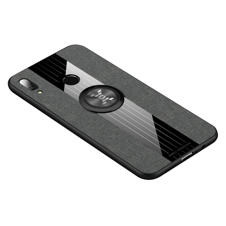 XINLI Stitching Cloth Textue Shockproof TPU Protective Case with Ring Holder, For Huawei Enjoy 8 Plus, For Huawei Enjoy 9, For Huawei Enjoy 9e, For Huawei Enjoy 9 Plus, For Huawei Enjoy 9s, For Huawei Maimang 5, For Huawei Maimang 6                    ...